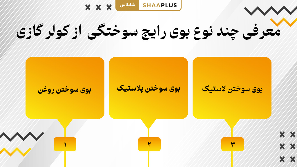 انواع بوی بد کولر ماشین 