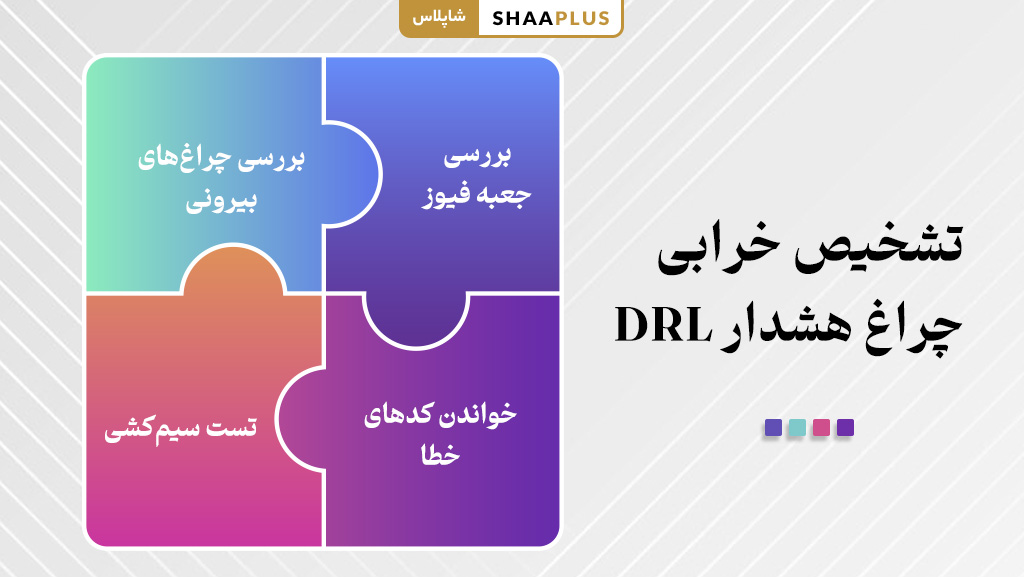 شناسایی خرابی چراغ هشدار ماشین