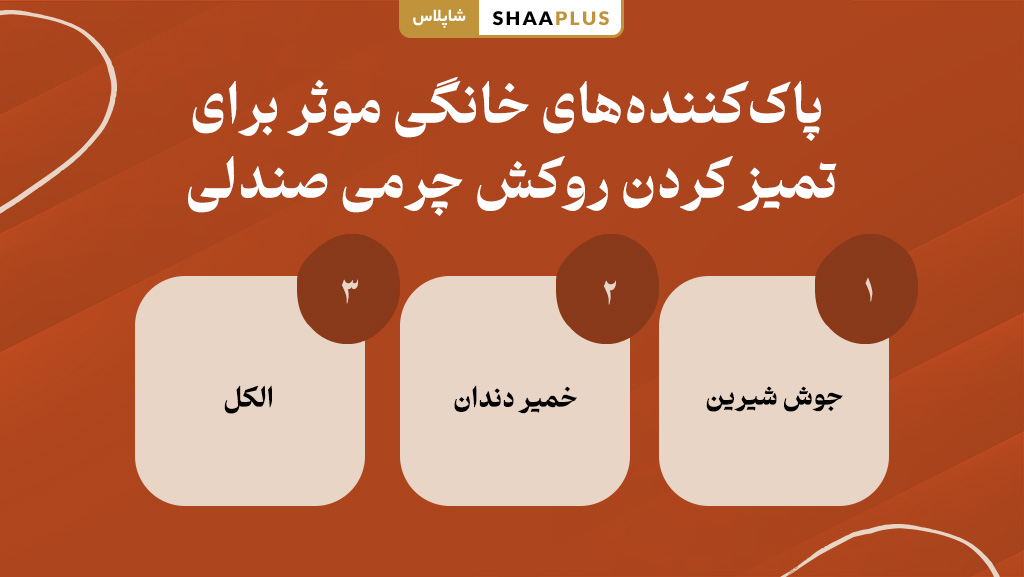 تمیز کننده های خانگی برای روکش چرمی ماشین بنز