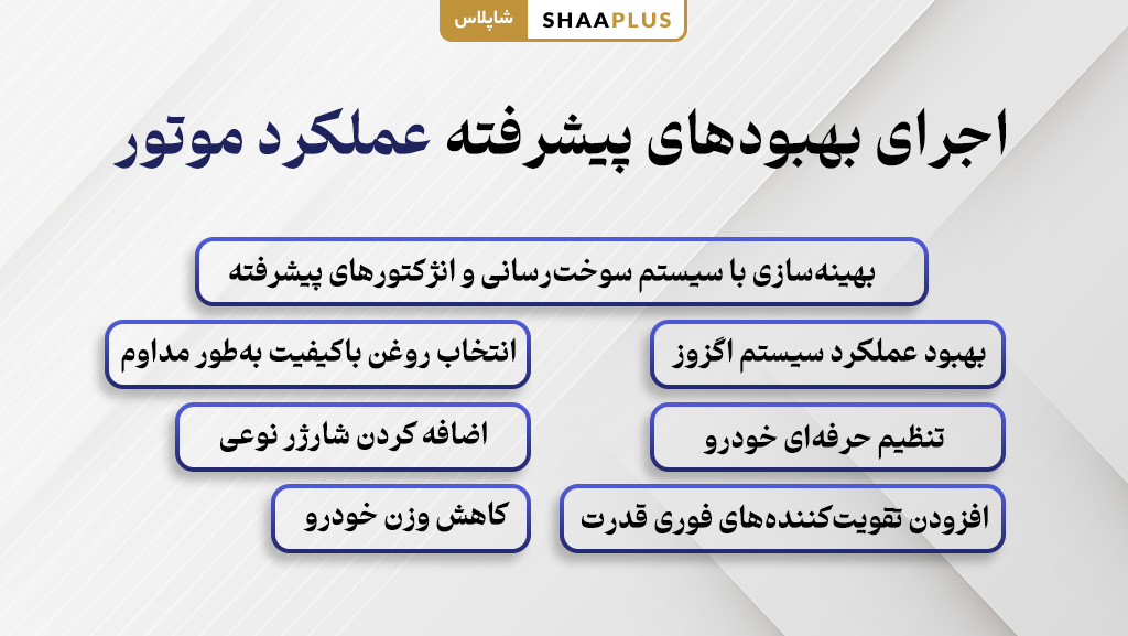 چگونه بهبود هارا در خودرو اجرا کنیم 
