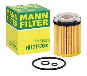 فیلتر روغن مرسدس بنز(MANN-FILTER HU 711/6z)